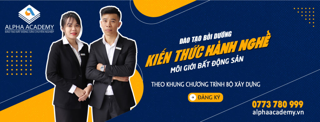 Đào tạo bồi dưỡng kiến thức hành nghề môi giới BĐS