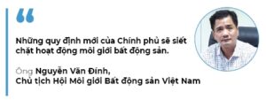 để cò thành môi giới chuyên nghiệp